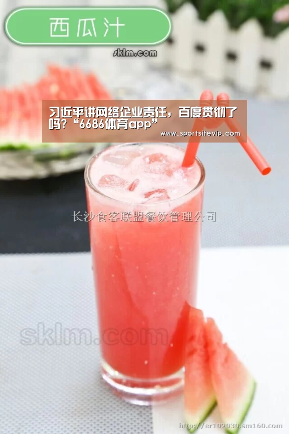 习近平讲网络企业责任,百度贯彻了吗?“6686体育app”(图3) 6686体育官网入口